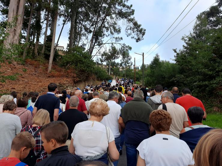 Valladares volve celebrar a súa tradicional subida ao Monte Alba.. PEDRO DAVILA-EUROPA PRESS / Europa Press