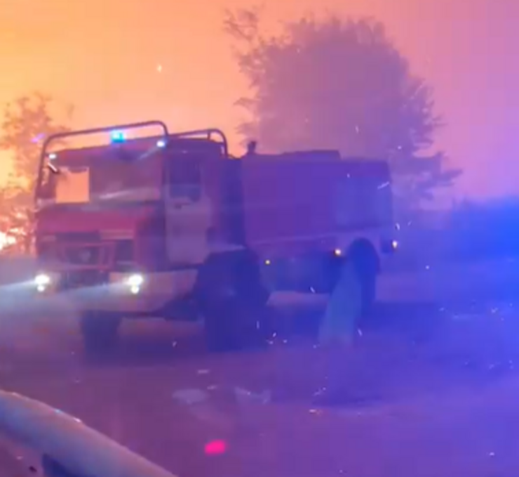 Vídeo tirado no corazón do lume de Caldas de Reis