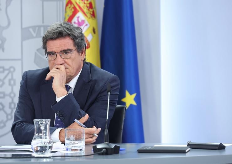 O ministro de Inclusión, Seguridad Social e Migraciones, José Luís Escrivá, nunha rolda de prensa posterior ao Consello de Ministros  Arquivo / Europa Press