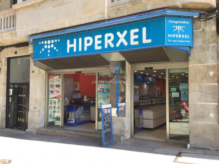 Tenda de conxelados Hiperxel en Vigo / paxinasgalegas