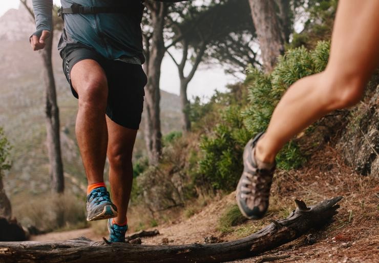 Foto do cartel anunciador do 1º Trail de Allariz.