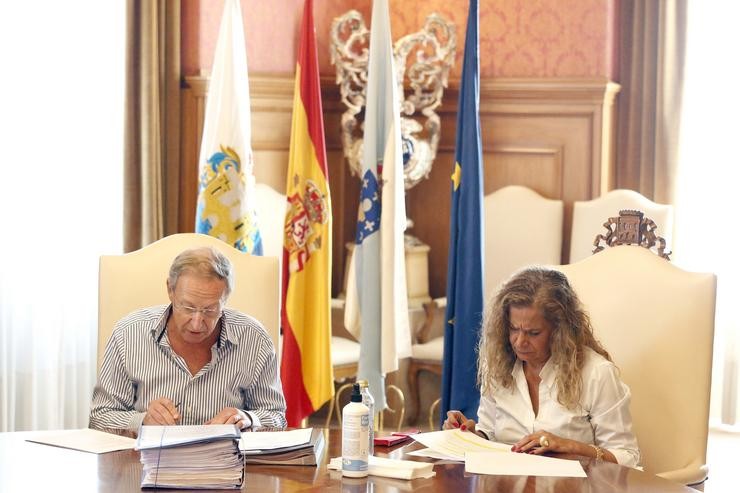 A presidenta da Deputación de Pontevedra, Carmela Silva.. DEPUTACIÓN DE PONTEVEDRA - RAFA ESTEVEZ / Europa Press