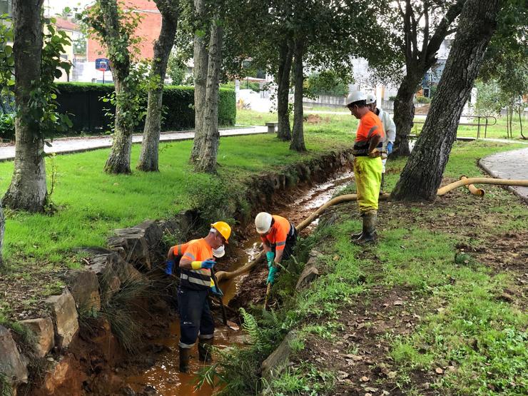 Finalizan as obras de recuperación da rega de Portapego no marco do proxecto de restauración da mina de Touro. COBRE SAN RAFAEL / Europa Press