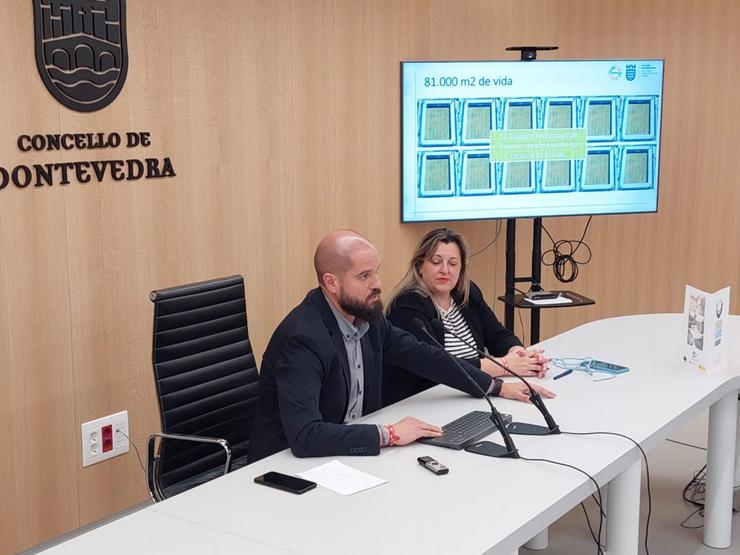 O concellerio de Desenvolvemento Sostible e Medio Natural de Pontevedra, Iván Puentes - Concello de Pontevedra