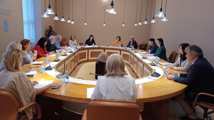 Xunta de portavoces do Parlamento galego / Europa Press