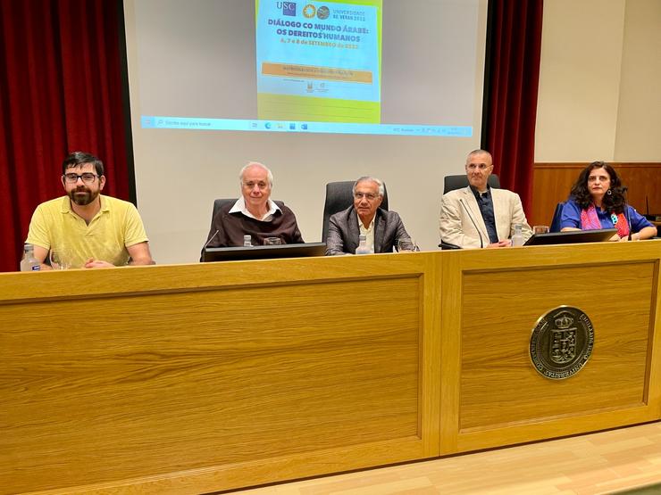 Inauguración do curso 'Diálogo con el mundo árabe: Los derechos humanos' na Facultade de Filosofía da USC 