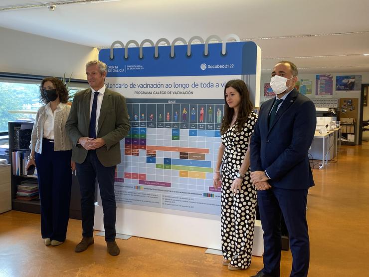 Presentación do novo calendario vacunal completo. / Europa Press