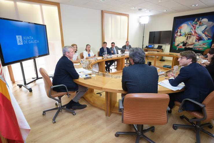Reunión semanal do Consello da Xunta no Parlamento de Galici. DAVID CABEZON / XUNTA / Europa Press / Europa Press