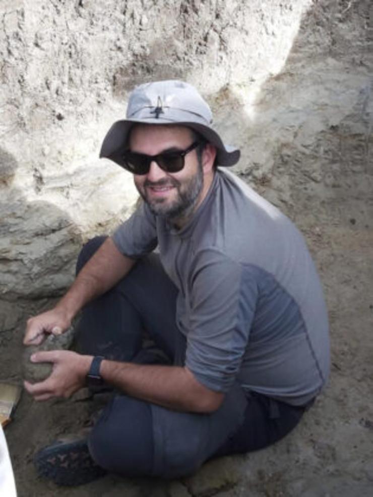 O arqueólogo da UVigo Eduardo Méndez 