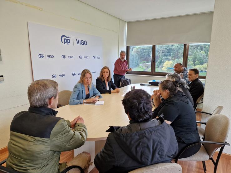 Sociedade Xitana Española reúnese con representantes do PP de Vigo /  PEDRO DAVILA-EUROPA PRESS 