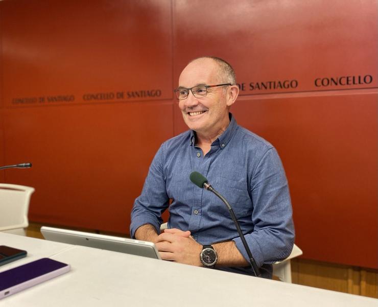 O concelleiro de Mobilidade do Concello de Santiago, Xan Duro.. CONCELLO DE SANTIAGO / Europa Press