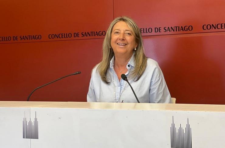 A concelleira do PSOE Mila Castro. PSDEG-PSOE 