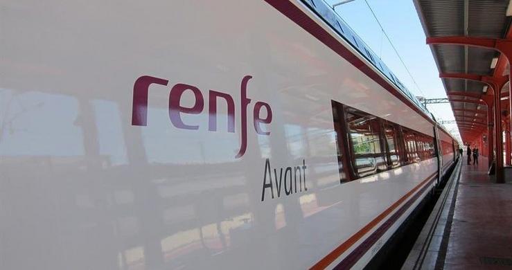Un tren de Renfe 