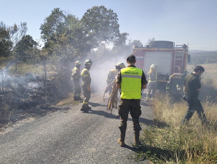 As Forzas Armadas na operación 