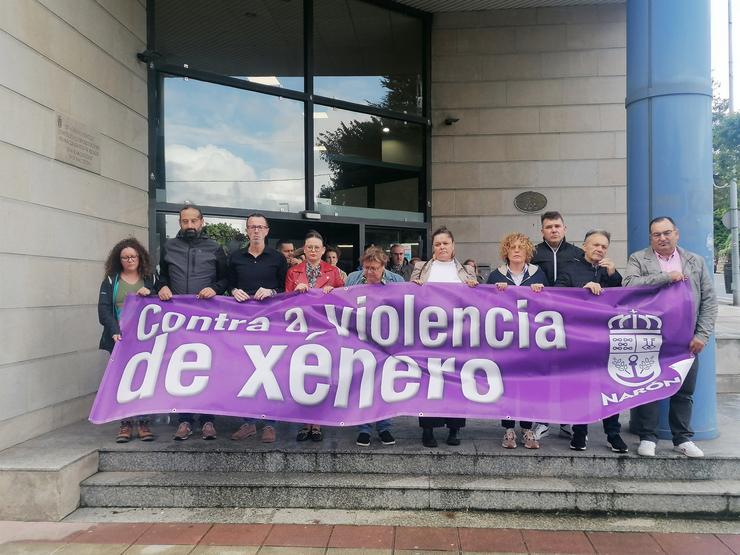 Concentración en Narón en repulsa do crime de Elisa Abruñedo / Europa Press