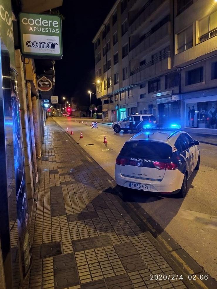Control da Policía Local de Lugo a un local de ocio nocturno / POLICÍA LOCAL