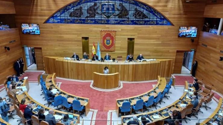 Pleno do Parlamento de Galicia. PARLAMENTO / Europa Press