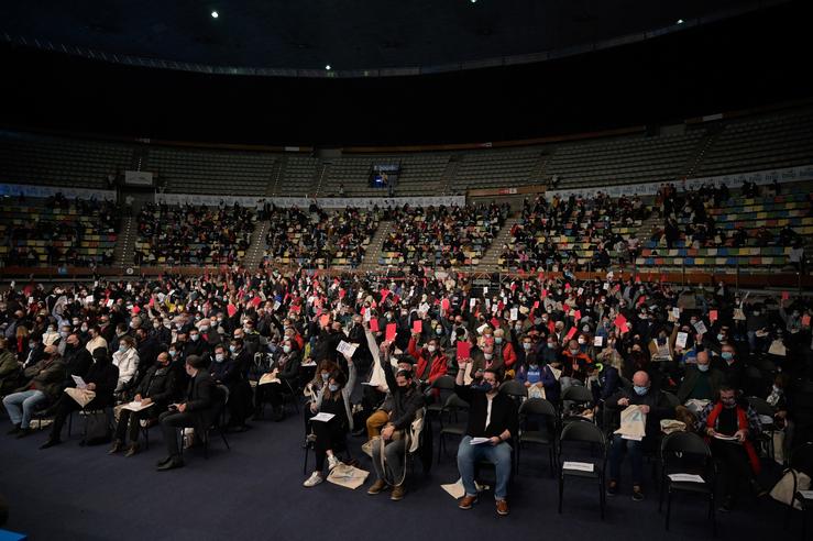 Público na XVII Asemblea Nacional do BNG, no Coliseum da Coruña /  M. Dylan - Europa Press - Arquivo 