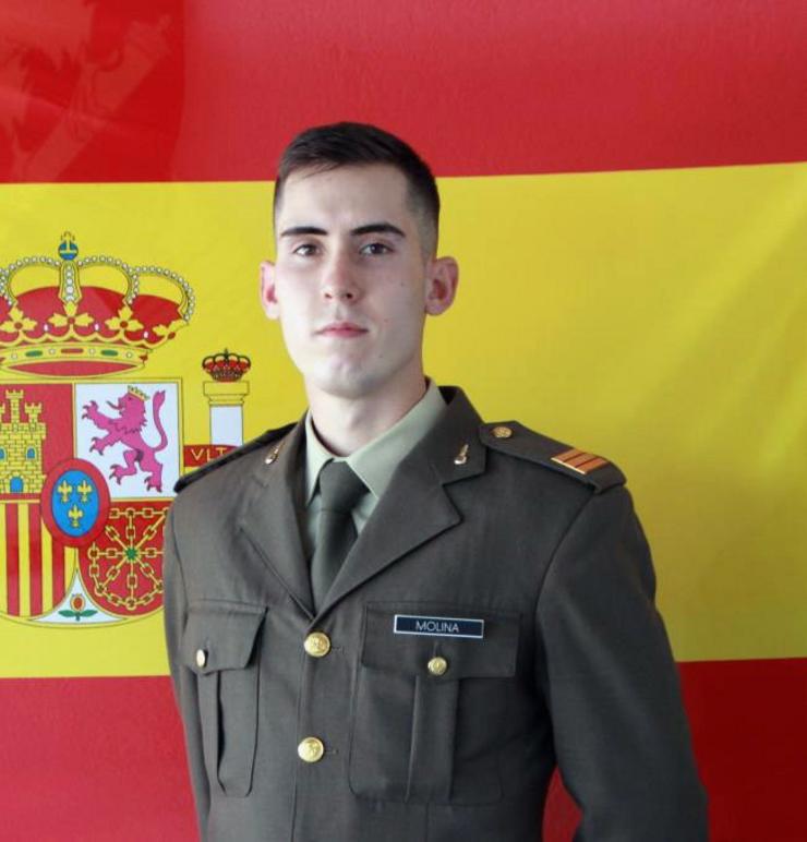 Sarxento falecido que resultou ferido o accidente de camión onde morreu un soldado en Langa de Douro (Soria) / EXÉRCITO DE TERRA