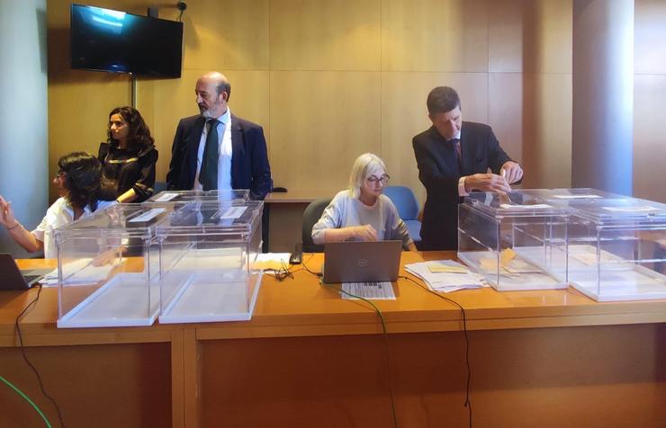 Reconto do voto CERA / EUROPA PRESS - Arquivo