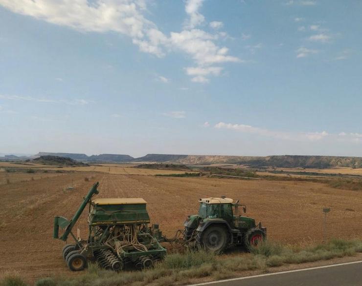 Tractores. PSOE ALTO ARAGÓN