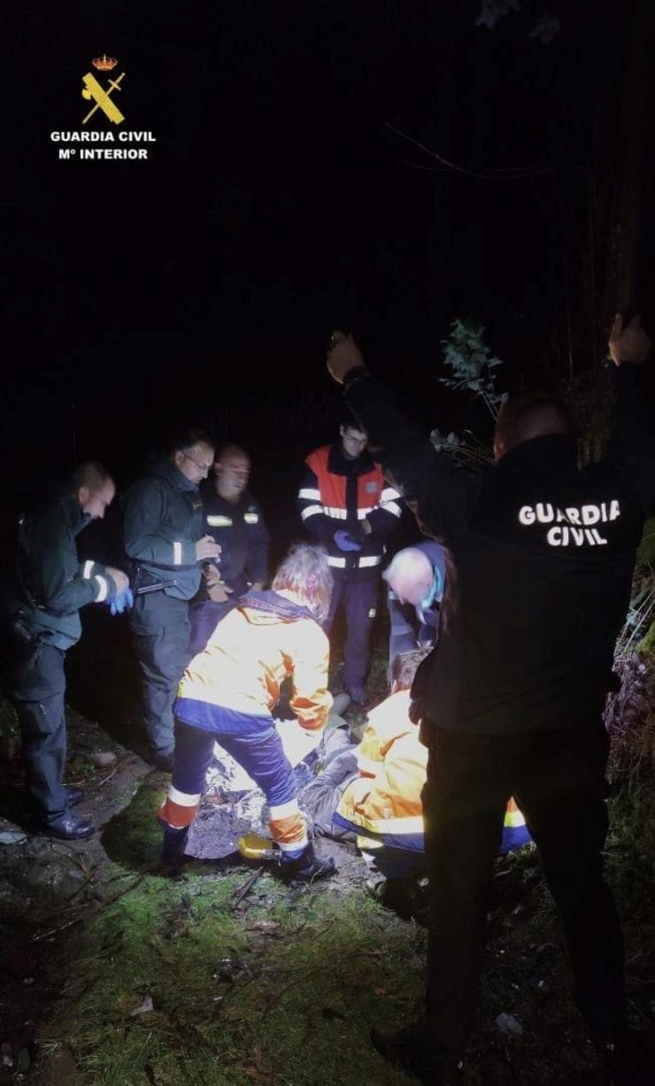 A Garda Civil localiza a un home de 91 anos que levaba todo o día desaparecido en Ortigueira 