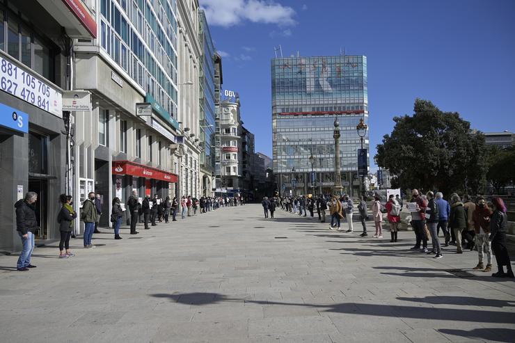 Centro da Coruña / M. Dylan - Arquivo