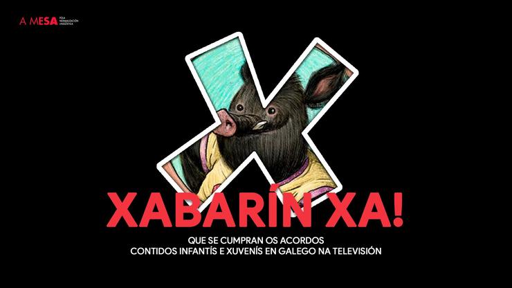 Campaña de Iniciativa Xabarín. MESA POLA NORMALIZACIÓN LINGÜÍSTICA 