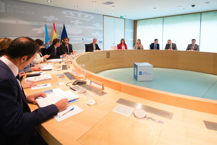 O titular do Goberno galego preside a reunión do Consello da Xunta / XUNTA