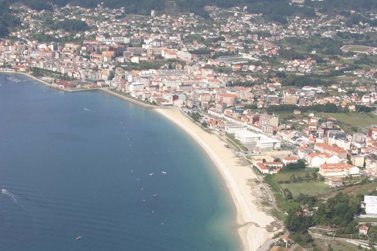 Praia de Rodeira, en Cangas / Concello de Cangas