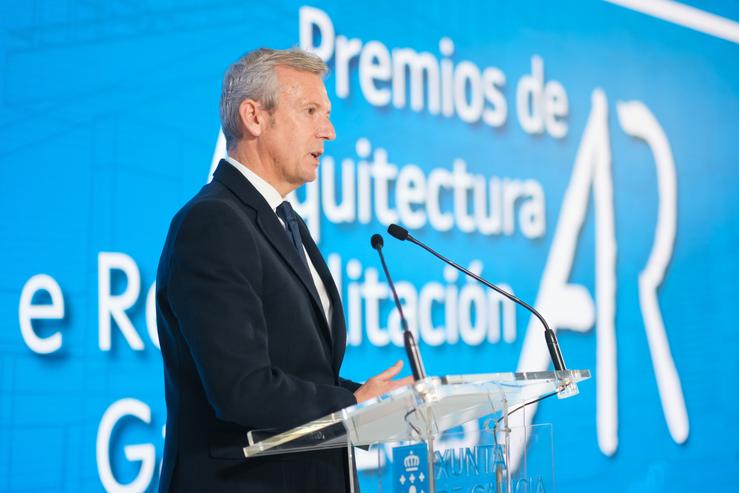 O presidente da Xunta, Alfonso Rueda 