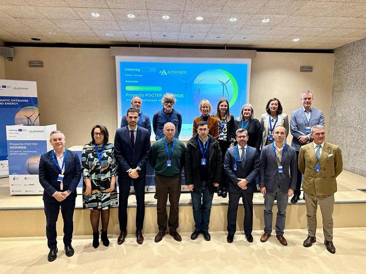 Presentación do proxecto AOWINDE, para crear un polo de referencia da eólica mariña na eurorrexión Galicia-Norte de Portugal / ASIME