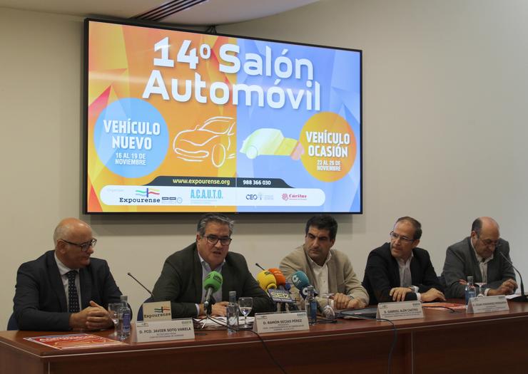 Presentación do 14º Salón do Automóbil. Foto: Prensa Expourense.