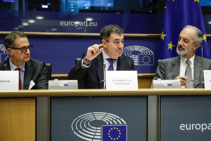 Román Rodríguez, no Parlamento Europeo./ XUNTA DE GALICIA / Europa Press