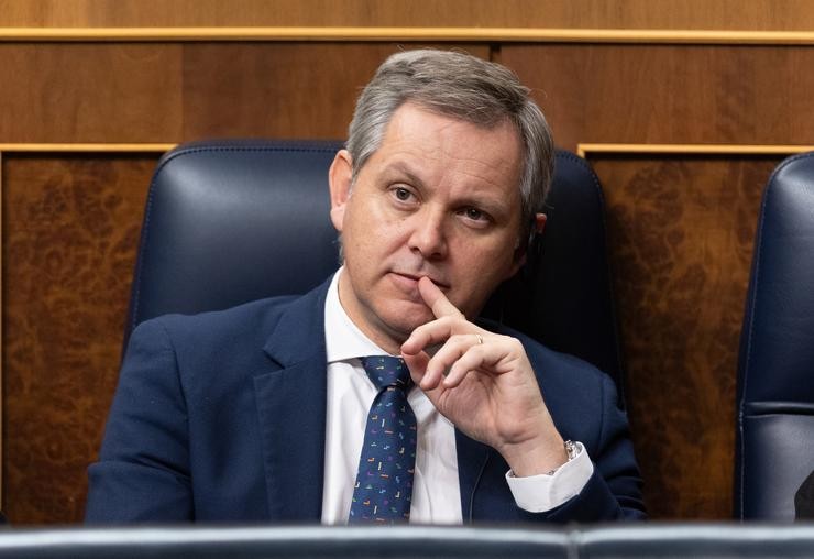 José Miñones, no Congreso dos Deputados, a 16 de novembro de 2023, en Madrid (España).. Eduardo Parra - Europa Press / Europa Press