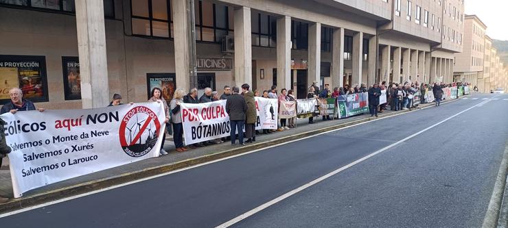 Protesta da Coordinadora 