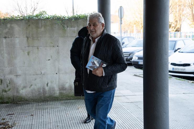 O exnarcotraficante galego Laureano Oubiña á súa chegada a xulgados de Vilagarcía / Adrián Irago - Europa Press / Europa Press