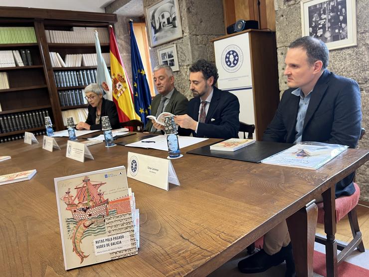 Presentación da guía que recoje o pasado xudeu de Galicia. XUNTA / Europa Press