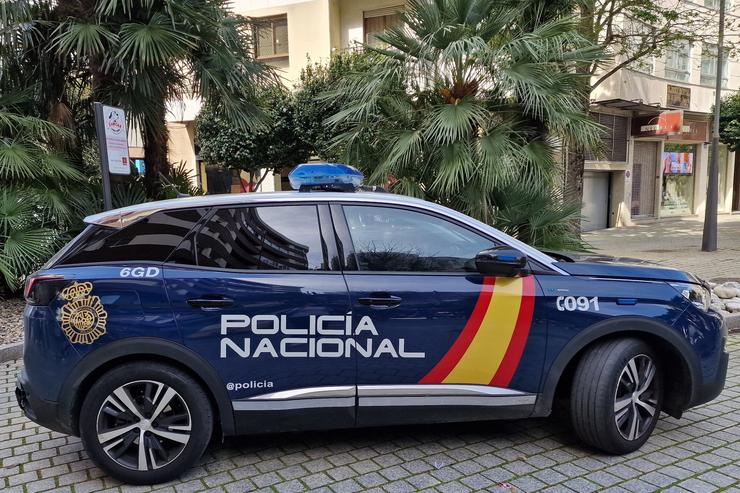 Imaxe dun coche da Policía Nacional.. POLICÍA NACIONAL