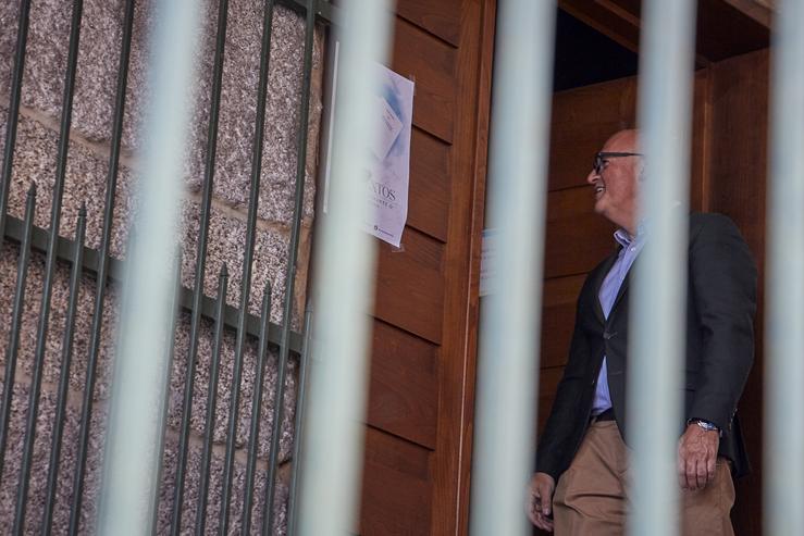 Manuel Baltar, durante un paseo polo municipio de Xinzo de Limia, a 23 de maio de 2023, en Xinzo de Limia / Agostime - Arquivo