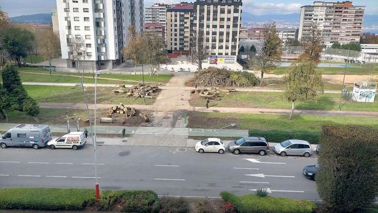 Avenida Castelao en Vigo 