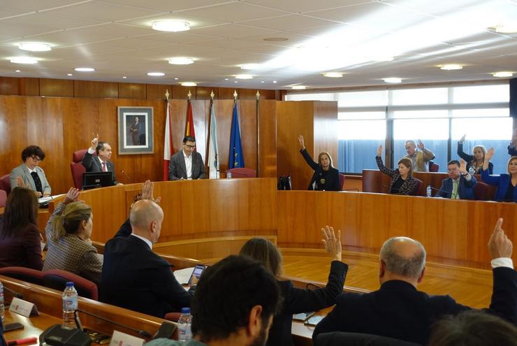 Pleno do Concello de Vigo, no que se aprobaron os orzamentos municipais para 2024, a 23 de novembro de 2023 / CONCELLO DE VIGO