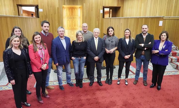 Alcaldes socialistas da Mariña Lucense no Parlamento de Galicia / PSDEG DA PROVINCIA DE LUGO