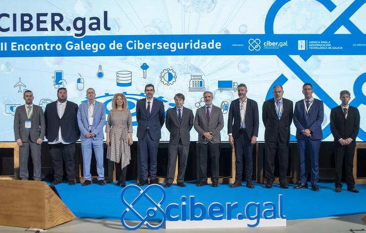 O conselleiro de Facenda e Administración Pública, Miguel Corgos, inaugura o III Encontro Galego de Ciberseguridade CIBER.Gal.. CONCHI PAZ 