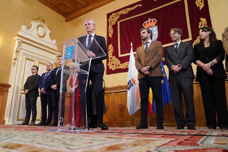 O presidente da Xunta, Alfonso Rueda, Álvaro Ballesteros - Europa Press