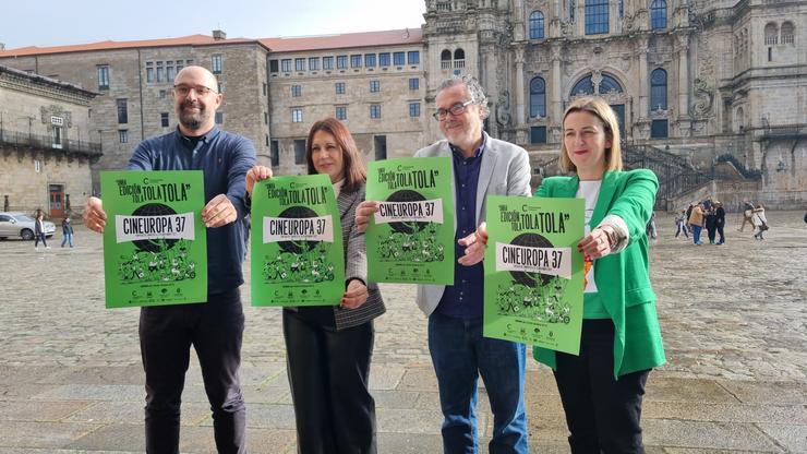 Presentación de Cineuropa 2023./ CONCELLO DE SANTIAGO