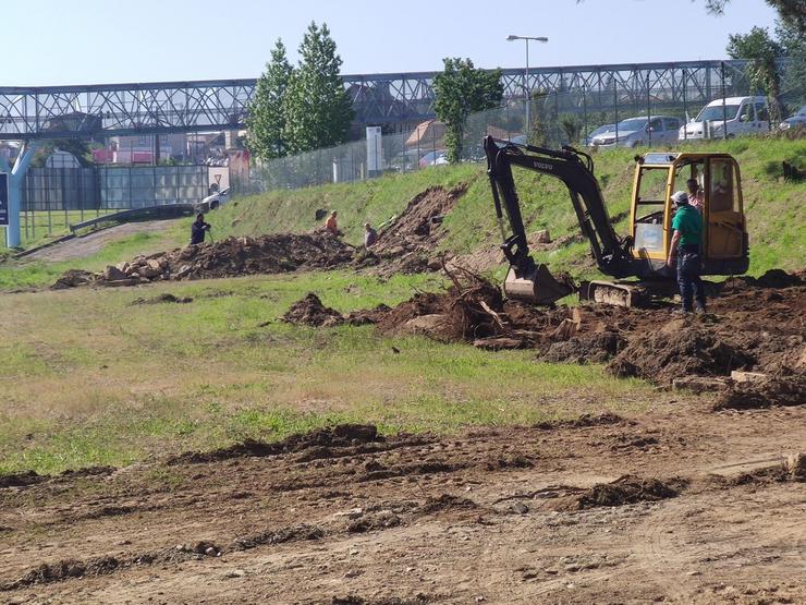 Un xulgado de Vigo desestima o recurso de comuneiros de Cabral, que deben reverter as obras dun parking en Peinador.. AVEECA / Europa Press