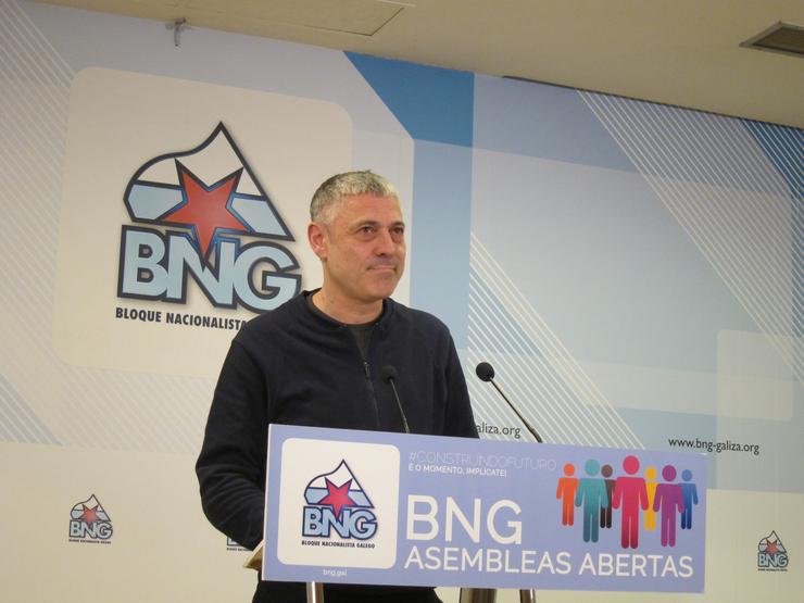Bieito Lobeira, secretario de Organización do BNG. EUROPA PRESS - Arquivo