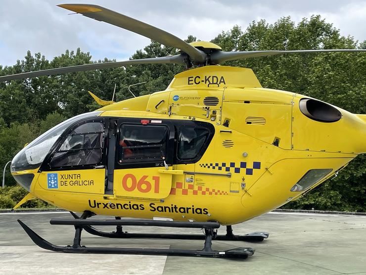 Helicóptero do 061 / Arquivo / Europa Press