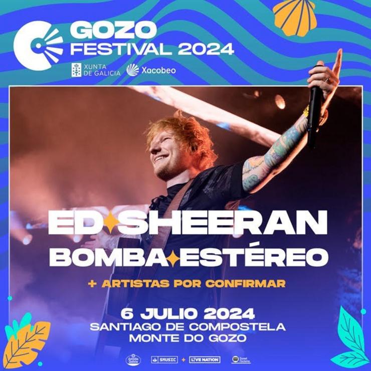 Ed Sheeran e Bomba Estéreo confirmados para o Gozo Festival 2024. GOZO FESTIVAL / Europa Press